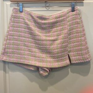 Zara tweed skort